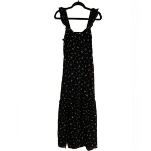 H&M Chiffon Sheer Skirt Maxi Dress